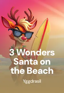 3 Wonders Santa on the Beach